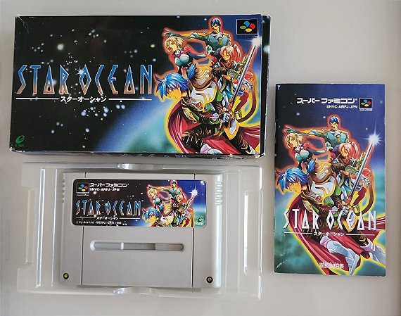 Star Ocean CIB - Super Famicom ( USADO )