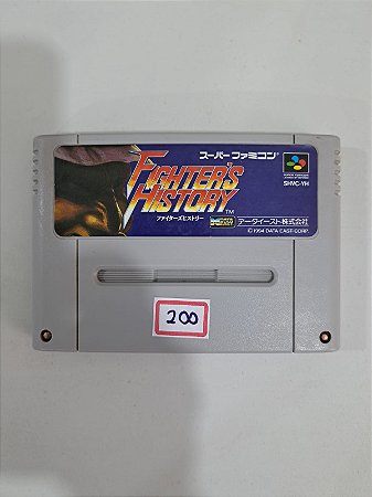 Fighters History - Super Famicom ( USADO )