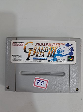 Human Grand Prix 3 - Super Famicom ( USADO )