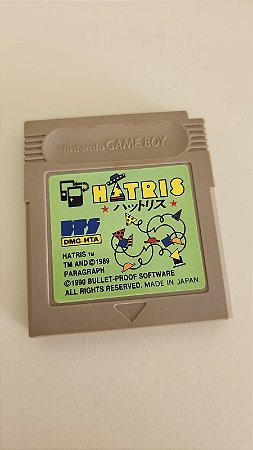 Hatris - Game Boy ( USADO )