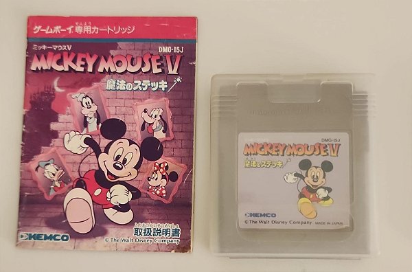 Mickey Mouse V - Game Boy ( USADO )