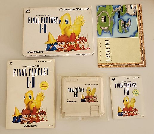 Final Fantasy 1-2 - Famicom Family Computer  Nintendinho ( USADO )