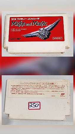 Might and Magic - Famicom Family Computer Nintendinho ( USADO )