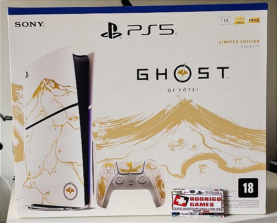 Console PS5 Edição Especial Ghost of Yōtei ( NOVO )