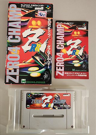 Zero4 Champ RR Z CIB - Super Famicom ( USADO )