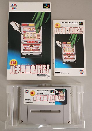 Jissen Pachi-Slot Hisshouhou CIB - Super Famicom ( USADO )