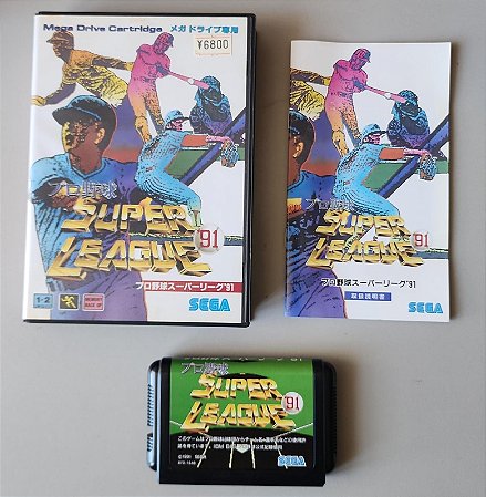 Super League 91 - Mega Drive ( USADO )