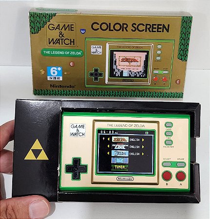Console Game & Watch The legend of Zelda - Nintendo ( USADO )