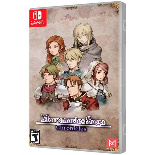 Mercenaries Saga Chronicles - Nintendo Switch ( NOVO )
