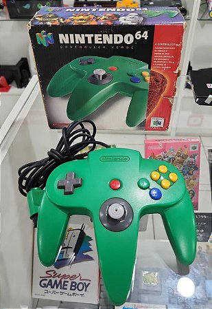 Controle Nintendo 64 Verde - Nintendo 64 ( USADO )