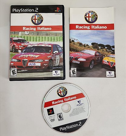 Alfa Romeo Racing Italiano - PS2 ( USADO )