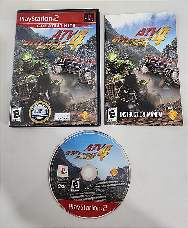 Atv Off Road Fury 4 - PS2 ( USADO )