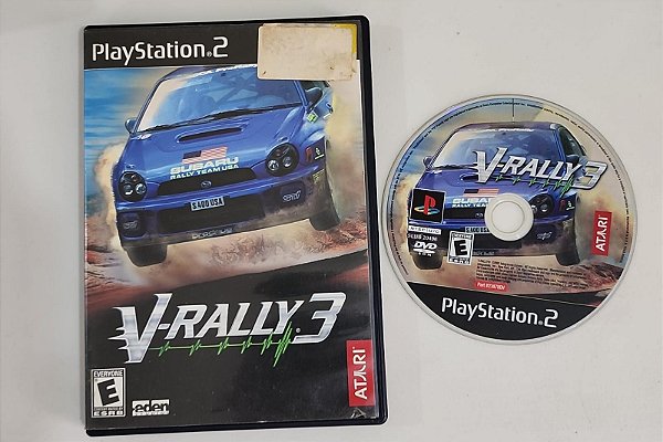 V-Rally 3 - PS2 ( USADO )