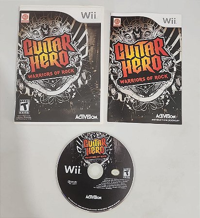 Guitar Hero Warriors Of Rock - Nintendo Wii ( USADO )