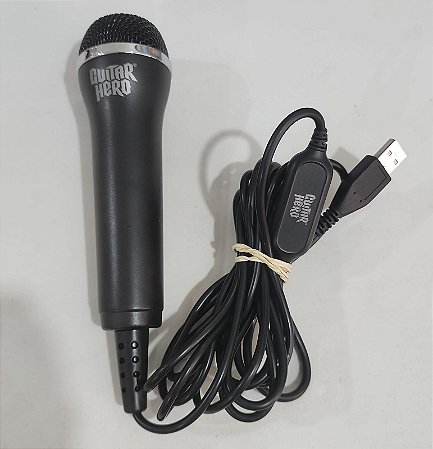 Microfone Guitar Hero Nintendo Wii ( USADO )