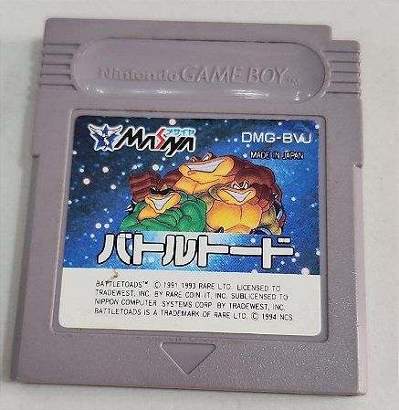 Battletoads - Game Boy ( USADO )