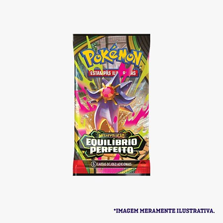Booster Avulso - Megaevolução 3 - Equilíbrio Perfeito (Pré Venda 27/03 PT-BR)