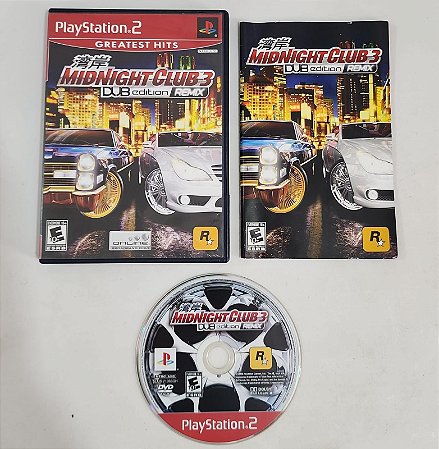 Midnight Clube 3 Dub Edition Remix - PS2 ( USADO )
