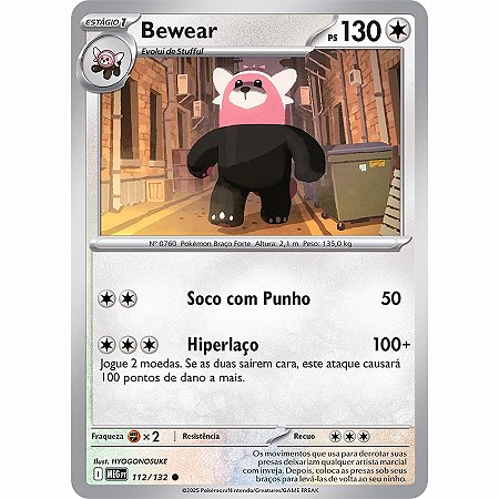 Bewear (112/132) ( Comum - Megaevolução NM )