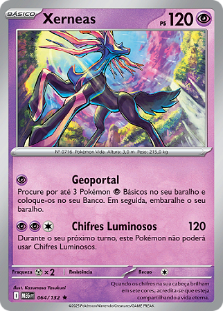 Xerneas (064/132) ( Rara - Megaevolução NM )