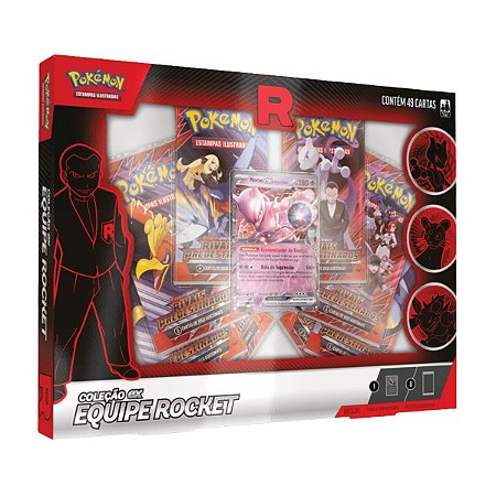 Box Coleção Ex Equipe Rocket - Mewtwo