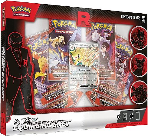 Box Coleção EX Equipe Rocket - Persian EX