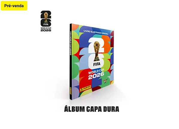 Copa Do Mundo 2026 - Álbum Capa Dura - FIFA WORLD CUP 2026