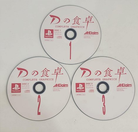 D NO SHOKUTAKU - PS1 ( USADO SO O CD )
