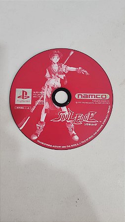 Soul Edge - PS1 ( USADO SO O CD )