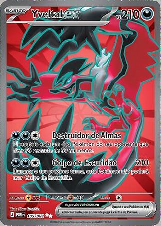 Yveltal ex (105/88) ( Foil - Equilibrio Perfeito NM )