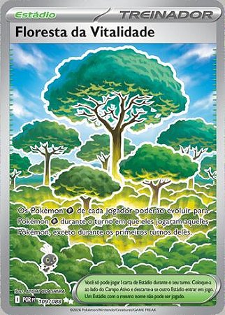 Floresta da Vitalidade (109/88) ( Foil - Equilibrio Perfeito NM )