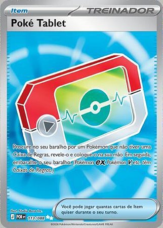 Poké Tablet (113/88) ( Foil - Equilibrio Perfeito NM )