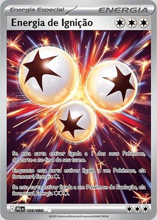 Energia de Ignição (124/094) ( Foil - Fogo Fantasmagórico NM )