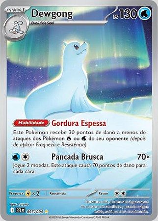 Dewgong (097/094) ( Foil - Fogo Fantasmagórico NM )