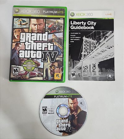 GTA 4 Grand Theft Auto IV - Xbox 360 ( USADO )