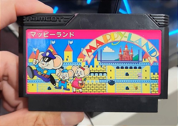 Mappy Land - Nintendo Famicom - Family Computer ( USADO )