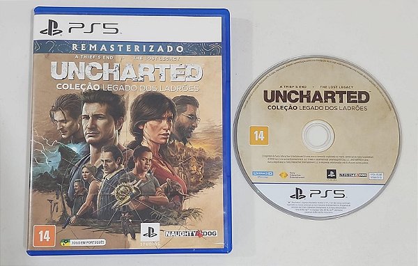 Uncharted: Coleção Legado Dos Ladrões - PS5 ( USADO )