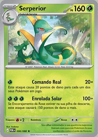 Serperior (006/88) ( Foil - Equilibrio Perfeito NM )