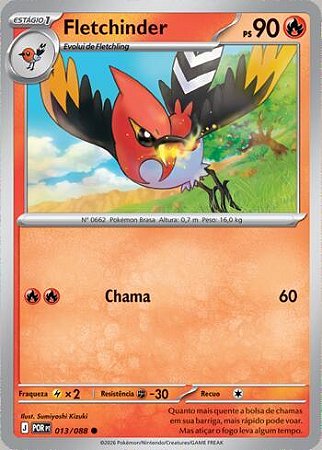Fletchinder (013/88) ( Normal - Equilibrio Perfeito NM )