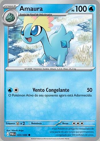 Amaura (023/88) ( Normal - Equilibrio Perfeito NM )