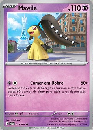 Mawile (032/88) ( Normal - Equilibrio Perfeito NM )