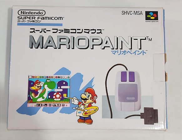 Mario Paint - Super Famicom Super Nintendo - JP Original ( USADO )