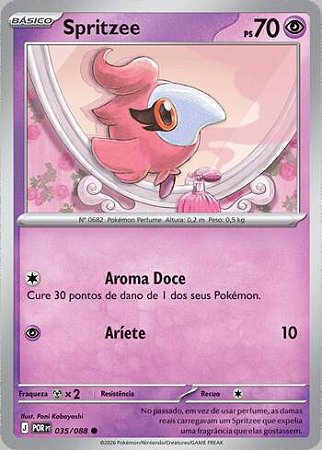 Spritzee (035/88) ( Reverse Foil - Equilibrio Perfeito NM )