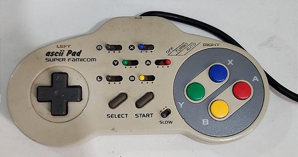Controle Turbo - Super Famicom Super Nintendo ( USADO )