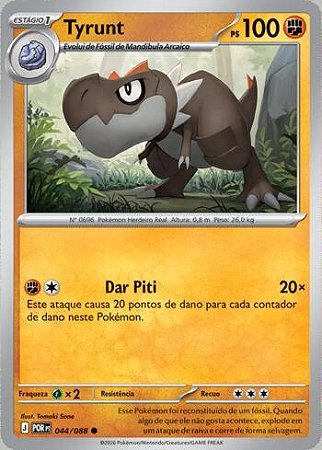 Tyrunt (044/88) ( Reverse Foil - Equilibrio Perfeito NM )