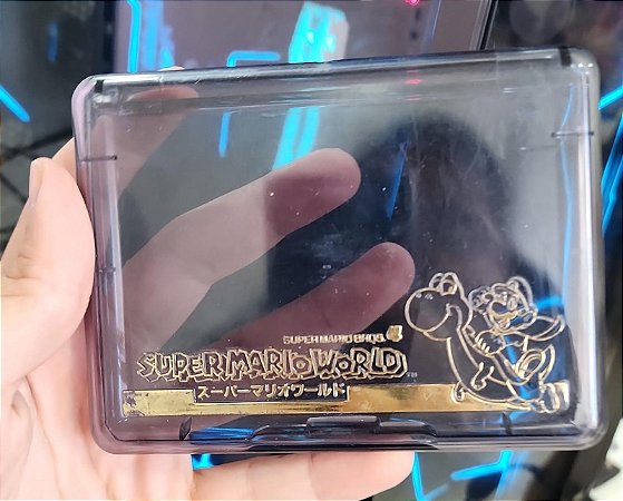 Case Super Mario World - Super Famicom ( USADO )