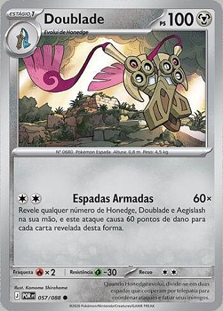 Doublade (057/88) ( Normal - Equilibrio Perfeito NM )