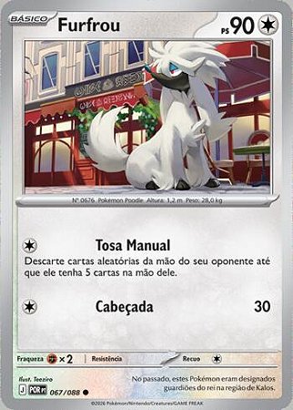 Furfrou (067/88) ( Normal - Equilibrio Perfeito NM )