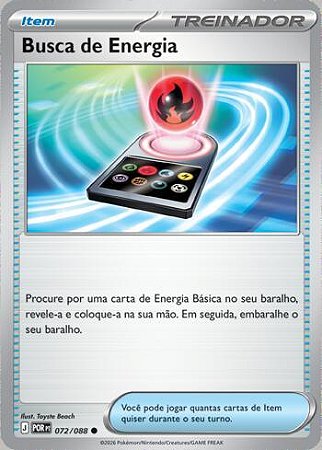Busca de Energia (072/88) ( Normal - Equilibrio Perfeito NM )