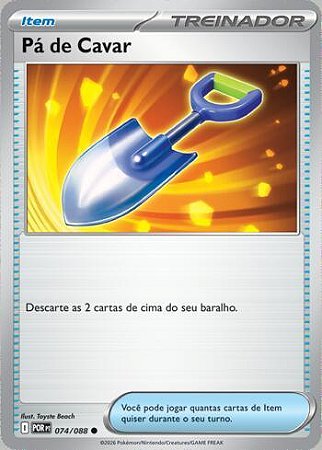 Pá de Cavar (074/88) ( Normal - Equilibrio Perfeito NM )